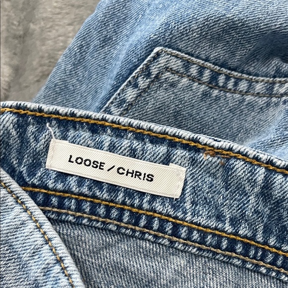 Jack & Jones Loose Chris Distressed Baggy Jeans 32x32 - Picture 2 of 7